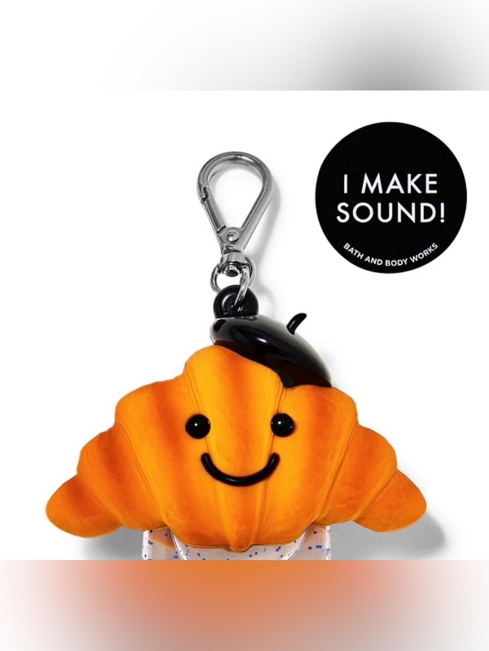 Bath & Body Works Sound-Making Happy Croissant PocketBac Holder